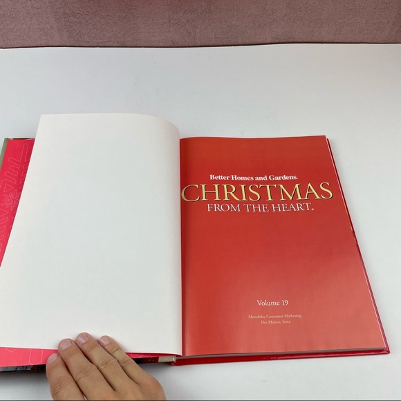 Better Homes And Gardens Christmas From The Heart Book Cookbook Crafts Art - Picture 4 of 7